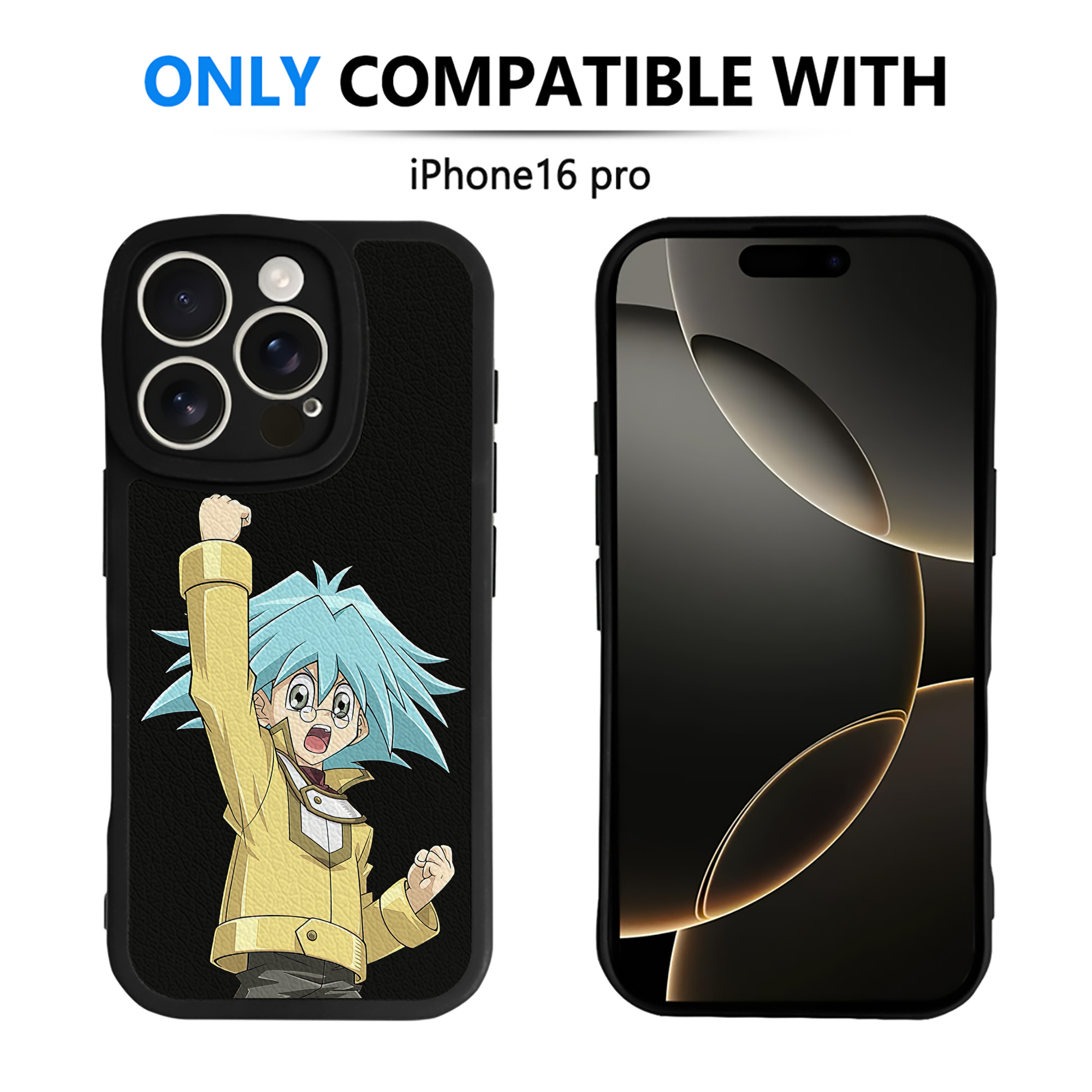 遊☆戯☆王 Yu-Gi-Oh! 【iPhone 16シリーズ対応】シリコンスマホケース（レザー調） 材質：シリコン